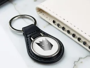 Leather Key Chain Holds Keys Securely Stylish